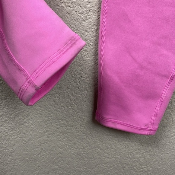 NWT Girlfriend Collective Luxe Paneled Unitard Bubblegum Pink Jumpsuit Catsuit S - Picture 9 of 16